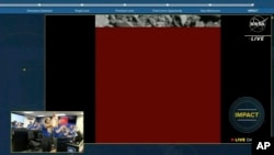 Trenutak prekida video-signala nakon što je svemirska letelica udarila u asteroid u sklopu testa, 26. septembra 2022.