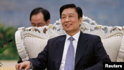 FILE - Chinese Vice President Li Yuanchao.