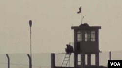 Qamishli airport in northeastern Syria – a civilian airport controlled by the Syrian regime that is reportedly used by Russian military aircraft flying missions in support of the regime.