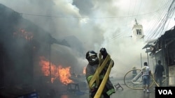 Del incendio en los mercados de la Capital Hondureña no se reportaron muertos, aunque si personas quemadas y heridas, que son atendidas en un hospital de Tegucigalpa.