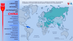 Sin libertad de internet y entrenados en China