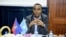 Omar Filish attends a meeting in Mogadishu, Somalia, on Sept. 6, 2022, in this image posted to the Facebook page of the Banadir Regional Government.