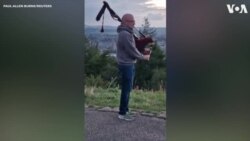 ‘Amazing Grace’ Bagpipe Tribute to Queen Elizabeth 