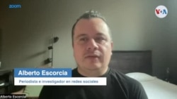 Alberto Escorcia, periodista e investigador en redes sociales,