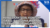 Perbedaan soal Konflik Israel-Palestina Warnai 75 Tahun Hubungan AS-RI