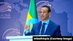 የኢትዮጵያ የውጭ ጉዳይ ሚኒስቴር ቃል አቀባይ አምባሳደር ነቢዩ ተድላ