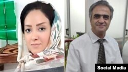 Güneyli fəallar Sima Əlipur və Davud Şiri