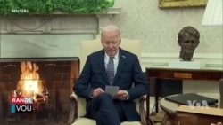 Biden Rankontre Kèk Lidè nan Kongrè a sou Dosye Asistans pou Izrayèl ak Ikrèn 