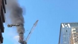 Lengan Crane Runtuh di New York, 12 Terluka
