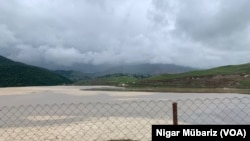 Söyüdlü kəndində göl