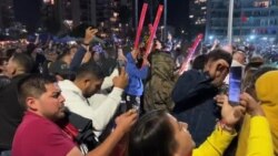 Chilenos reciben el 2024 con fuegos artificiales en Viña del Mar y Valparaíso