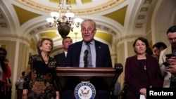 Откако републиканците требаше да ја преземат контролата над овој дом на Конгресот на 3 јануари, Сенатот во вторникот одржа гласање за потврда на еден од судските кандидати на Бајден - поранешната обвинителка Ејприл Пери.