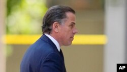 President Joe Biden’s son Hunter Biden, arrives for a court appearance, July 26, 2023, in Wilmington, Deleware.