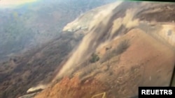 Herifîna axê li qada madena zêr Çopler ya li bajarokê Licik ya Erzinganê 