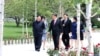 FILE - North Korean leader Kim Jong Un walks with Chinese President Xi Jinping during Xi's visit in Pyongyang, North Korea, in this picture released by by North Korea's Korean Central News Agency (KCNA), June 21, 2019.