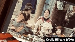 Actresses JaNae Collins, Lily Gladstone, Cara Jade Myers and Jillian Dion in “Killers of the Flower Moon," Martin Scorsese's film based on a 2017 book by David Grann