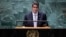 FILE - Palau President Surangel Whipps Jr. addresses the 78th session of the United Nations General Assembly, Sept. 19, 2023, at U.N. headquarters.