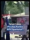 Tanya Caleg: Pro atau Kontra APK Diperketat?