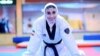 ناهید کیانی تکواندوکار ۲۴ ساله ایرانی