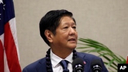 資料照：菲律賓總統費迪南德·小馬科斯（Ferdinand Marcos Jr.）訪問美國夏威夷。 （2023年11月19日）
