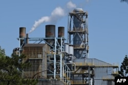 FILE - Taiwans state-run Chinese Petroleum Corporation CPC Corporation factory operates in Taoyuan, on March 9, 2022.