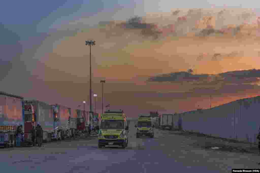 The Israel-Hamas truce allowed for about 200 trucks with aid and basics to enter Gaza daily, or half the pre-war average of 500 trucks. But, from Oct. 21 to Nov. 30, 2023, Egypt says just 2,888 trucks crossed into the Strip via Rafah, Egypt.