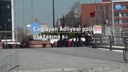 İstanbul Çağlayan Adliyesi polis noktasına saldırı