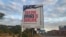 A billboard warns of the dangers of drug use, in Harare, Zimbabwe, June 25, 2024. (Columbus Mavhunga/VOA)