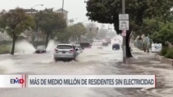 Una tormenta invernal provoca inundaciones en California