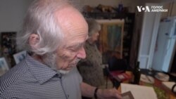 Як 90-річний художник підтримує Україну з Нью-Йорка. Відео