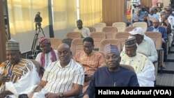 Shugaban NARTO, Yusuf Othman da wasu mahalarta taron.