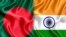 বাংলাদেশ ও ভারতের পতাকা (প্রতীকী ছবি)