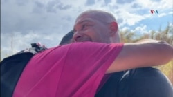 Emotiva entrevista con venezolanos que lograron cruzar- Eagle Pass 