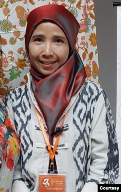 Direktur Eksekutif Srikandi Baltimore Leli Koencoro. (Foto: Dok Pribadi)