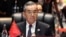 资料照片：2024年7月27日，中国外长王毅在老挝万象出席东盟外长会议。（法新社照片）