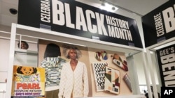 FILE - This photo provided by Tangular Irby shows a Gee's Bend x Target display at a Target store in Trumbull, Conn., Feb. 10, 2024. 