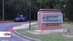 La cárcel de Fulton, rodeada de simpatizantes y detractores de Trump