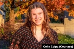 Former student journalist Cate Charron graduated from college in December.