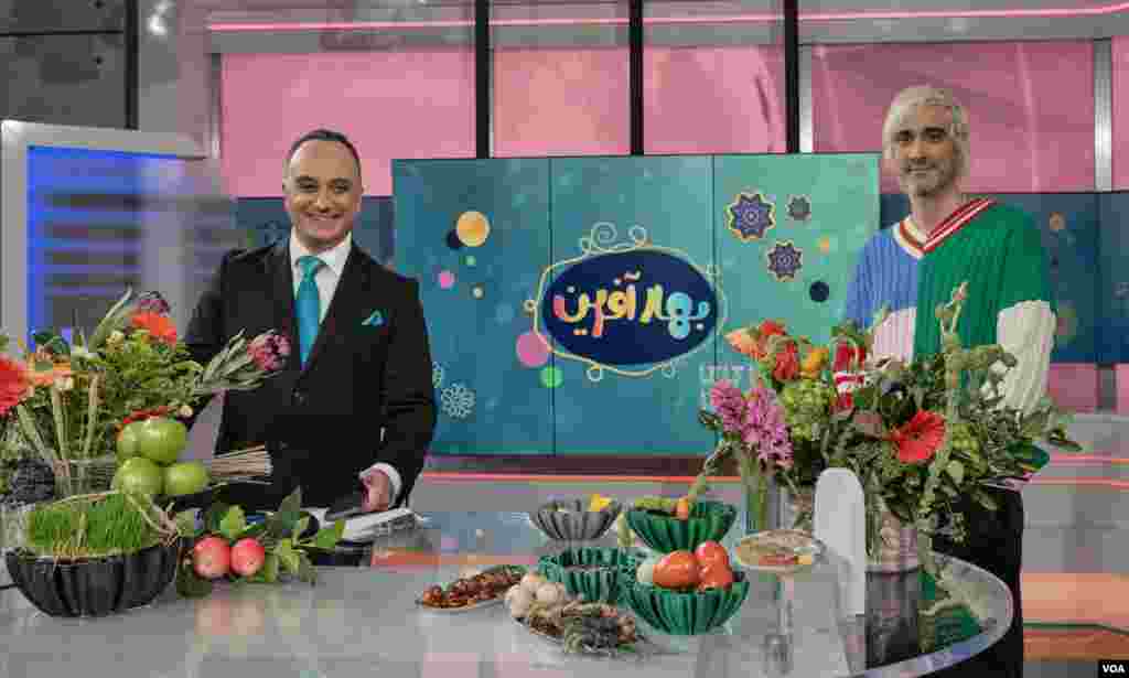 پشت صحنه ویژه برنامه نوروزی &laquo;نوبهار&raquo;