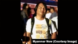 Myanmar Now သတင်းဌာနက ဓါတ်ပုံသတင်းထောက် ကိုစိုင်းဇော်သိုက်