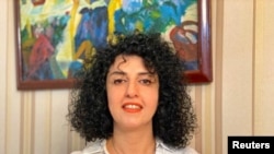 Aktivis HAM Iran Narges Mohammadi. (Foto: Arsip Keluarga Narges Mohammadi/Handout via Reuters)