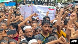 ရိုဟင်ဂျာ လူမျိုးတုံးသတ်ဖြတ်မှု ၆ နှစ်ပြည့် ဘင်္ဂလာဒေ့ရှ် ဒုက္ခသည်စခန်းရောက် ရိုဟင်ဂျာတွေ ဆန္ဒထုတ်ဖော် (သြဂုတ် ၂၅၊ ၂၀၂၃)