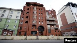FILE - The now-closed U.S. consulate is seen in the far eastern city of Vladivostok, Russia, July 31, 2017.
