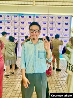 Rerngrit La-ookit, barista of Cloud Cafe in Chiang Mai, Thailand