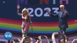 Célébration de la communauté LGBTQ+ à la Maison Blanche