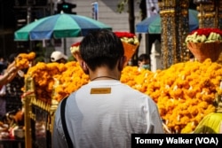 Thailand has seen rising temperatures leading to authorities warning people to take precautions while outside, in Bangkok, Thailand, April 23, 2023.