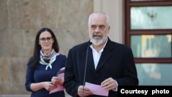 Kryeministri Edi Rama dhe ministrja e Finacave Delina Ibrahimaj