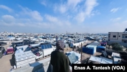 Doctors say new mothers in Gaza are commonly undernourished and cannot produce milk for newborns, in Rafah, Gaza, in Feb. 2024.