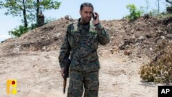 This undated picture released by Hezbollah Military Media shows senior Hezbollah commander Wissam Tawil, who was killed in Kherbet Selem village, south Lebanon, on Jan. 8, 2024.