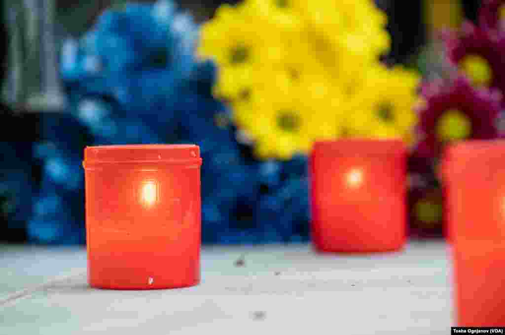 Rally of Ukrainians in Skopje - One year resistance to the Russian aggression 